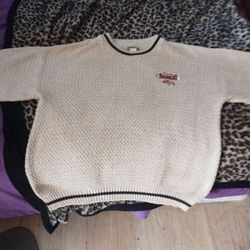 Pro-Elete. Size Med.  beige. Bronco  Sweater
