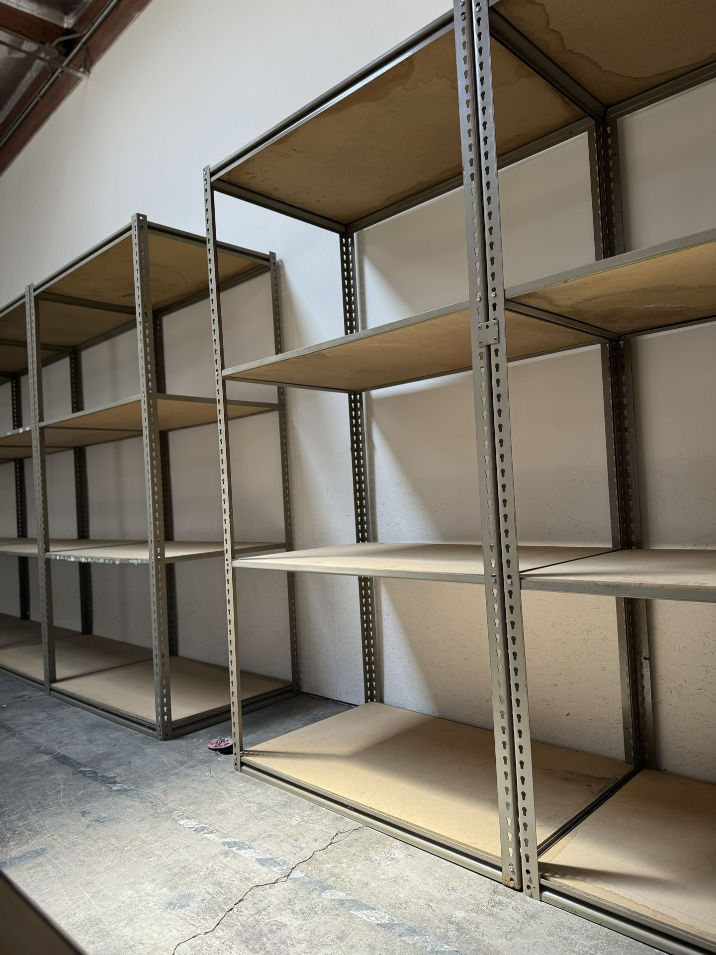 Industrial Warehouse Shelving 48 In W x 30 In D Storage Racks Stronger Than Homedepot And Lowes Delivery Available