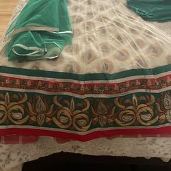 Women Three Piece With Legging And Scarf