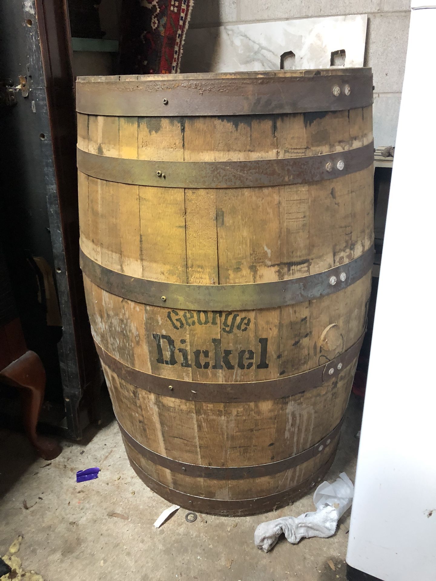 George Dickel Whiskey Barrel