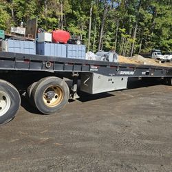 2005 Superline Container trailer Sliding Axle Trailer