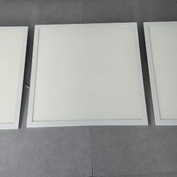 3 LED PANEL LIGHT 24”x24”lámparas Led 