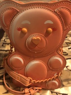 Betsy Johnson-Cross Body Gummy Bear Bag - Orange