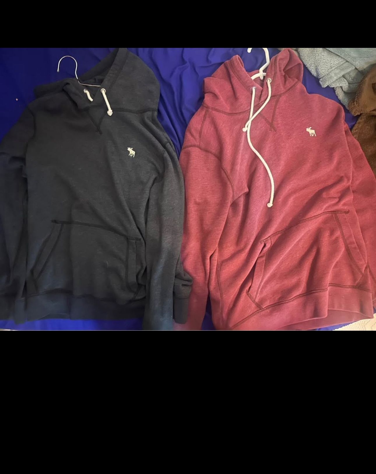 2 Men Hoodie jacket Small Abercrombie & Fitch
