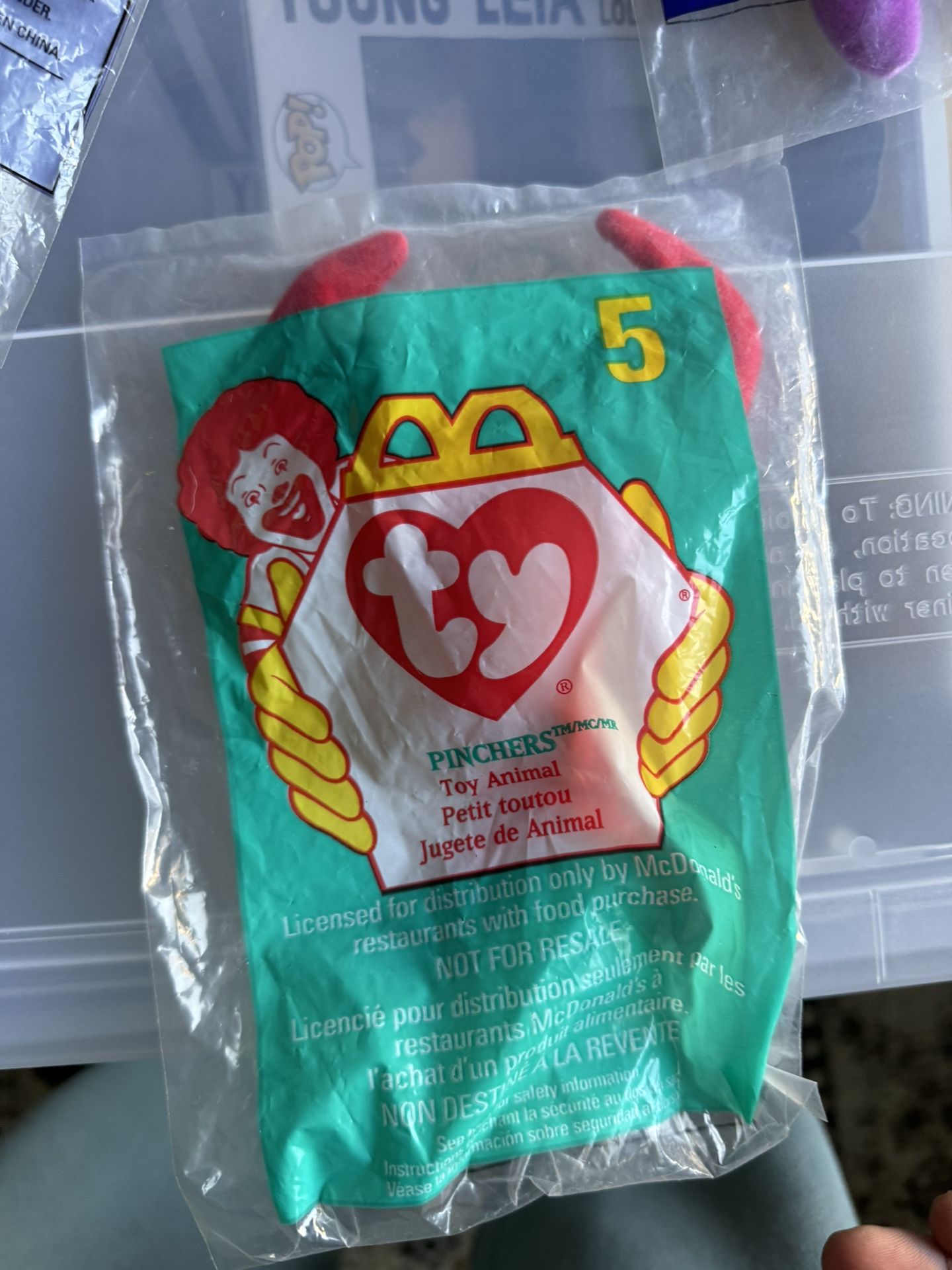 Error 1993 Beanie Babies Super Rare #5 