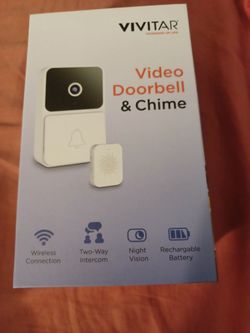 VIVITAR  VIDEO DOORBELL AND CHIME