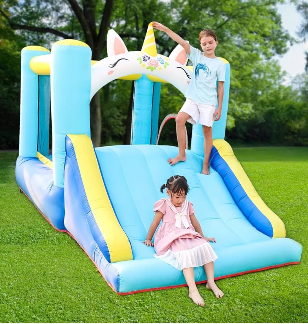 Unicorn bounce house