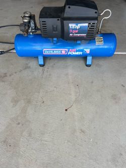 Air compressor 1.5 hp 3 gallons