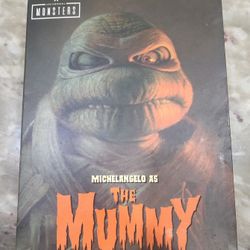 TMNT Universal Monsters Michelangelo Mummy Ultimate Action Figure