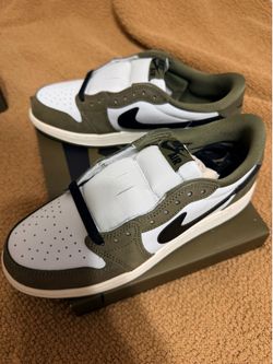 Olive green Jordan Low