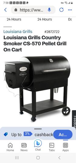 Louisiana smoker Cs570