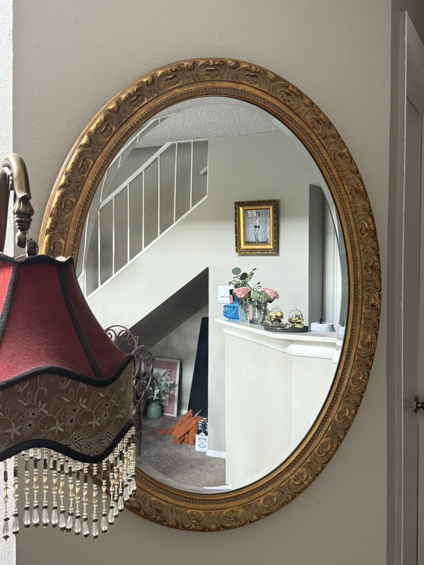 Vintage Gold Mirror