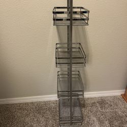 Nickel Color Bathroom/Bedroom Caddy