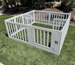 Gupamiga Playpen Baby Pet Portable Baby Fence Play Area Indoor Outdoor Kids Activity Center Playpen Playground for Indoor/Outdoor Use (12 Panels)