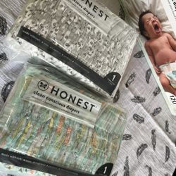 Honest Diapers Size 1 (Cuddle Bug)
