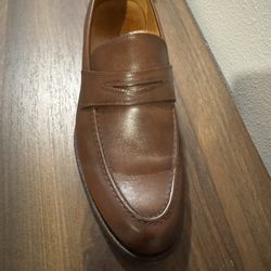 Men’s Brown Leather Loafers 