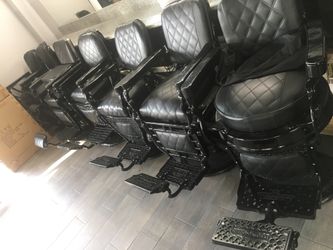 Antique Barber chairs