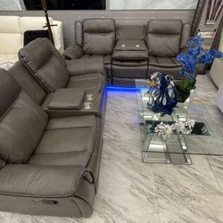 Sofa Y Loveseat Reclinable 
