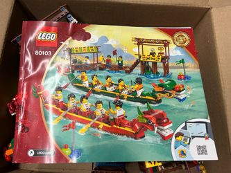 Lego Dragon Boat Race set