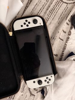 Nintendo Switch OLED White with Carry Case