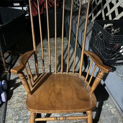 antique rocking chair