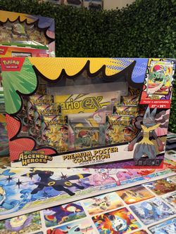 Ascended Heroes Lucario Poster Collection