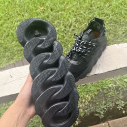 Black Versace Chain Reaction Medusa 