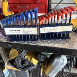 T Handle Hex Key Sets