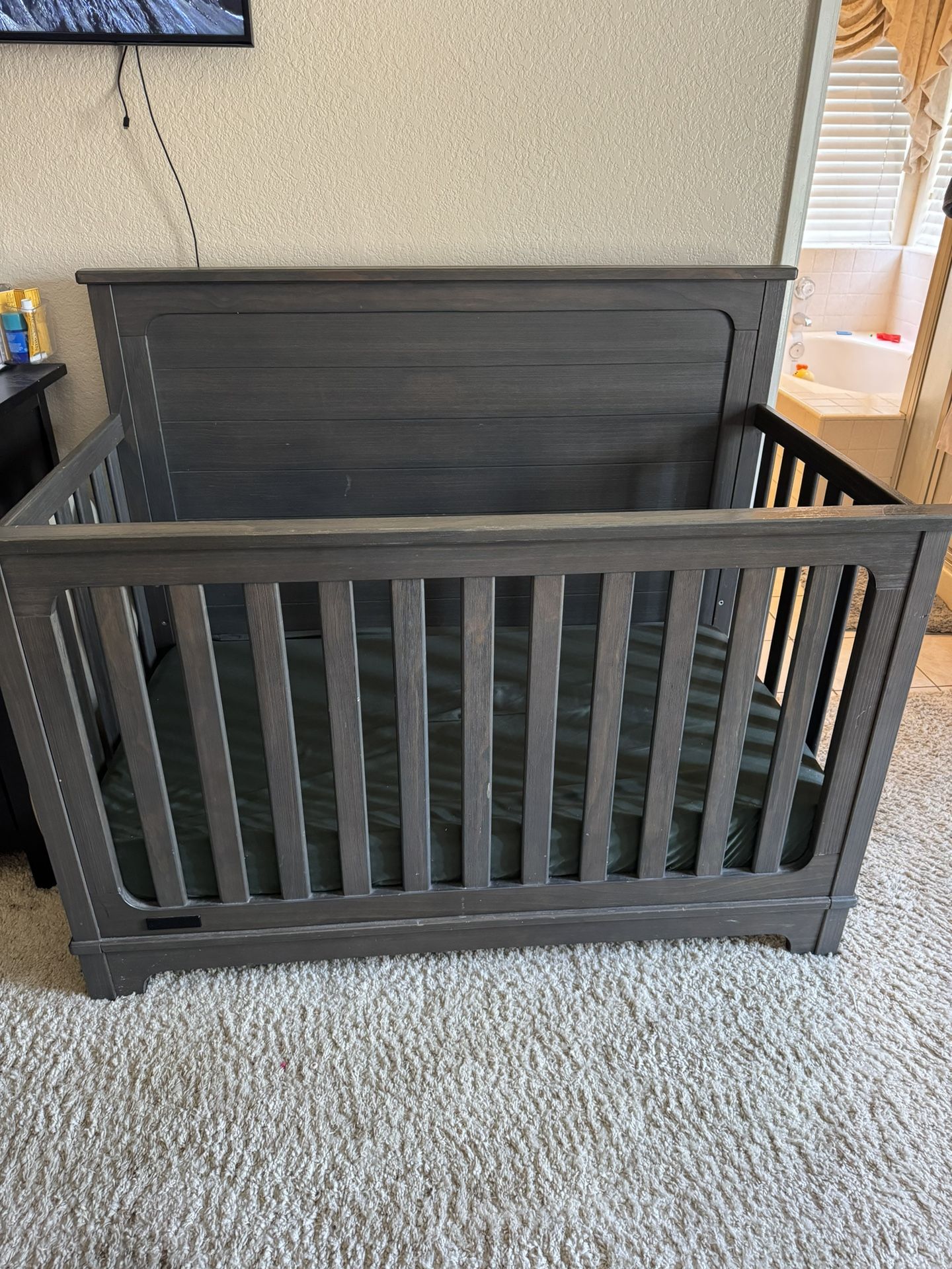 simmons kids' slumbertime monterey in convertible crib