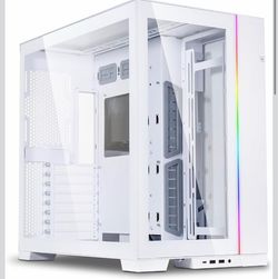 Lian Li LI PC-O11 Dynamic EVO Snow White ATX Full Tower Gaming Computer Case - O11DEW