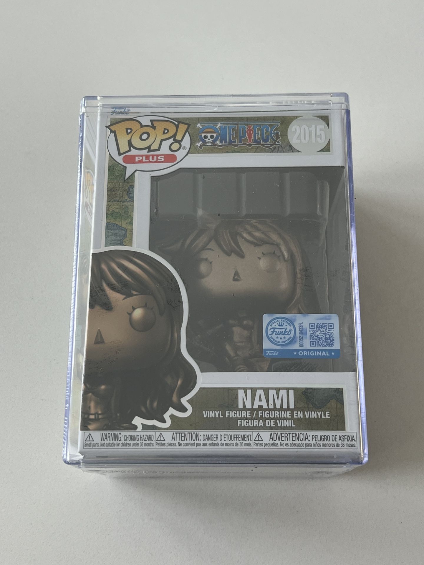 One Piece Nami Funko Pop Bronze Statue New with Protector