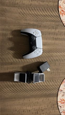PlayStation 5 controller and charge station