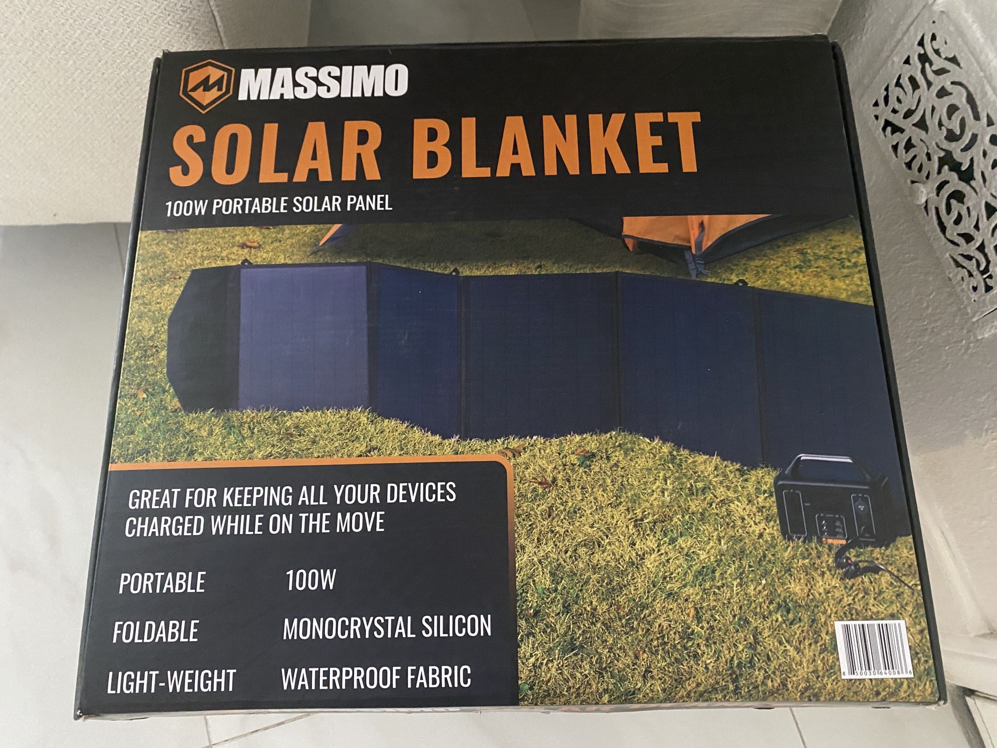 Massimo Solar blanket 100w