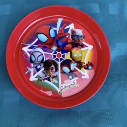 Marvel Spidey Spider-Man Zak! Plate