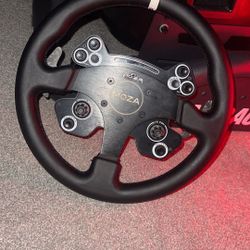 Moza R9 direct drive wheel and base