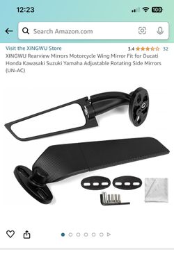 Winglet Rear Mirrors