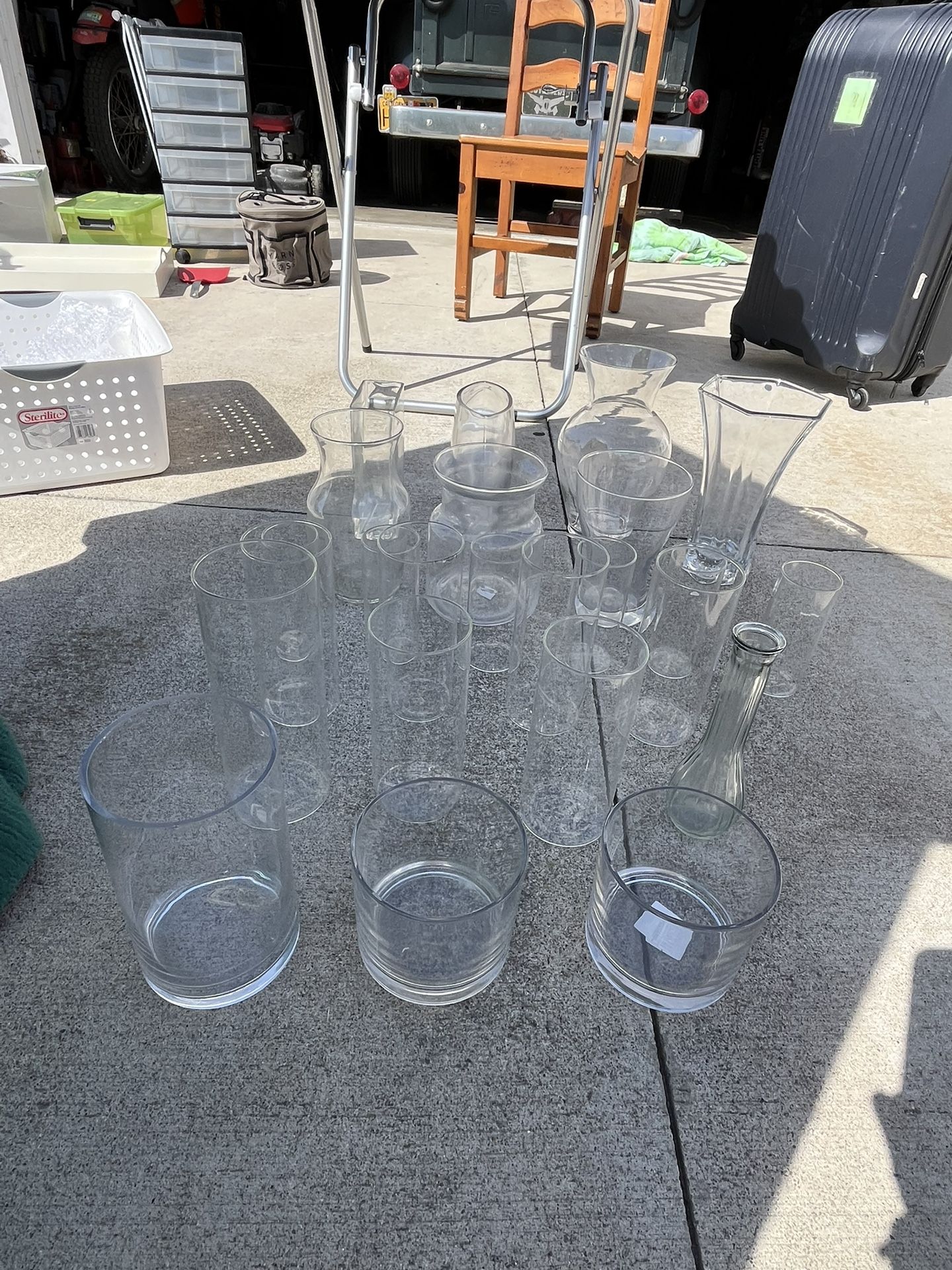 Glass Flower Vases