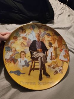 Norman Rockwell Collector Plate