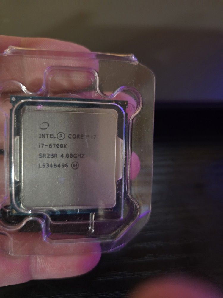 I7 6700K CPU
