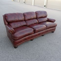 Hancock and Moore Austin Leather Sofa Couch - Free Delivery