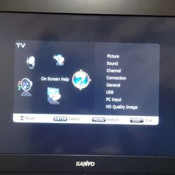 26" Sanyo TV 