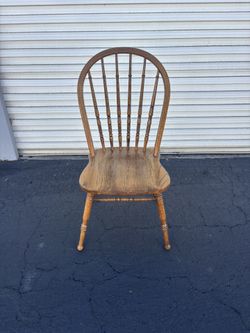 Single Wooden Dining Chair