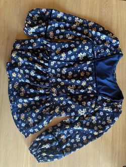 Madewell Floral Blouse Size Small