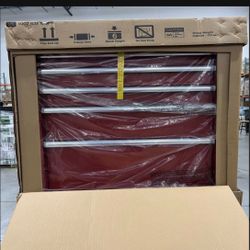 HUSKY 27 INCH Red 5 DRAWER ROLLING CABINET New! (8 Available) 