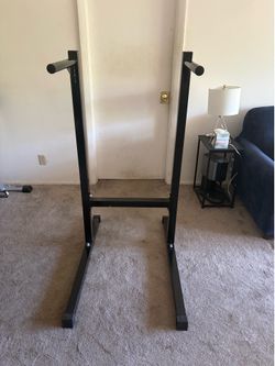 Titan fitness dip stand
