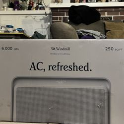 Windmill - 6,000 BTU Quiet/ECO/Smart Window AC with Wi-Fi/App Remote