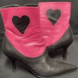 Claudia Ciuti HEART love BOOTIE shoes HEELS 