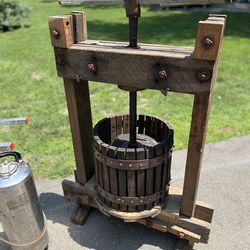 Wine Making Press