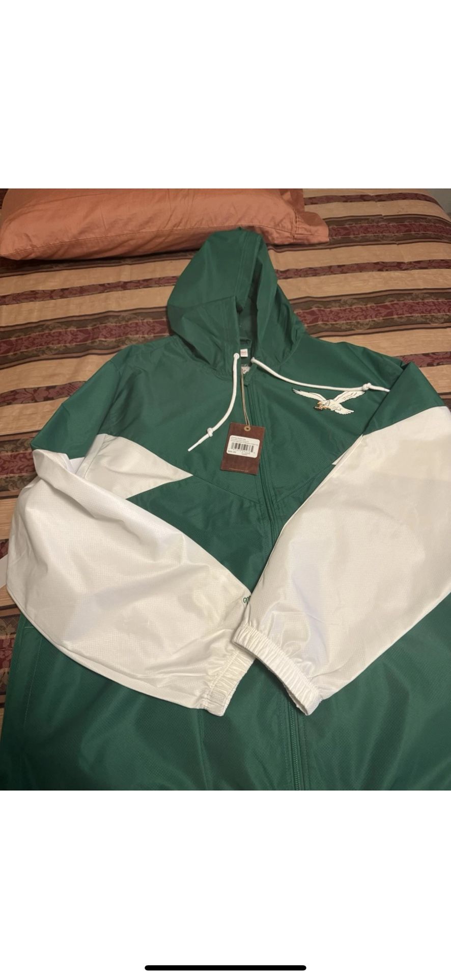 Mitchell and Ness Philadelphia Eagles Windbreaker XL