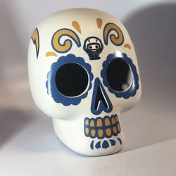 Suger Skull- Day Of The Dead - NFL Skulls - Chargers